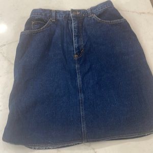 Denim skirt
